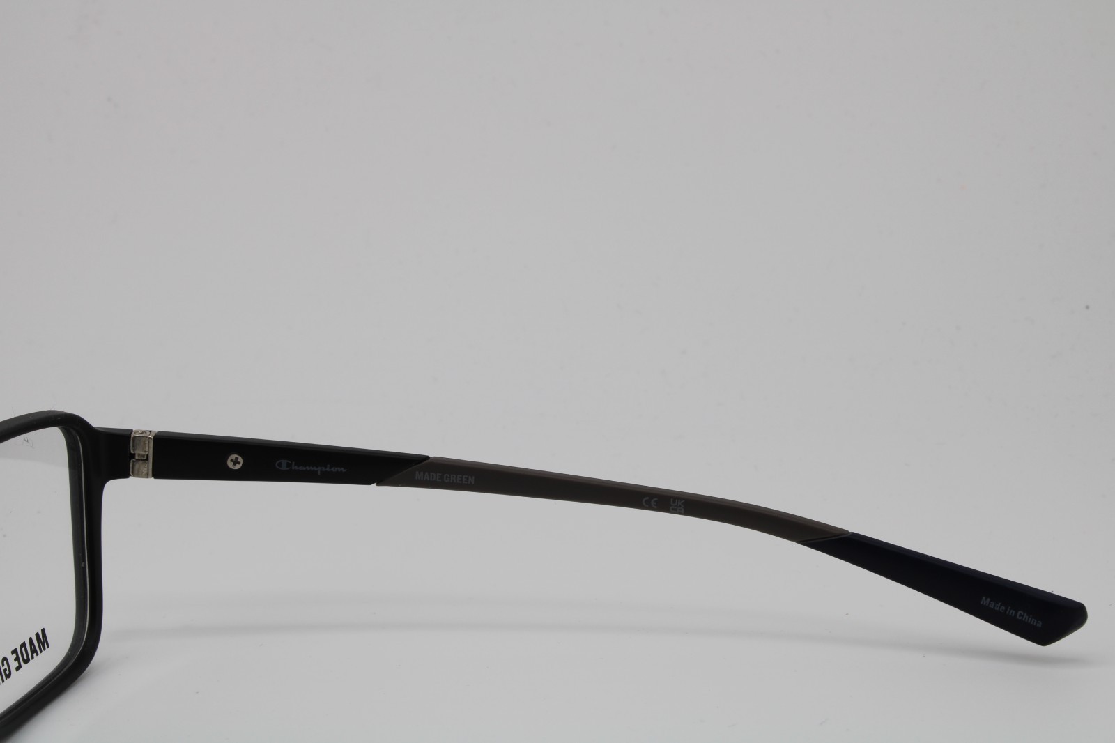 NEW CHAMPION CU FORGE 100 C01 BLACK GRAY BLUE AUTHENTIC FRAMES EYEGLASSES 53-17