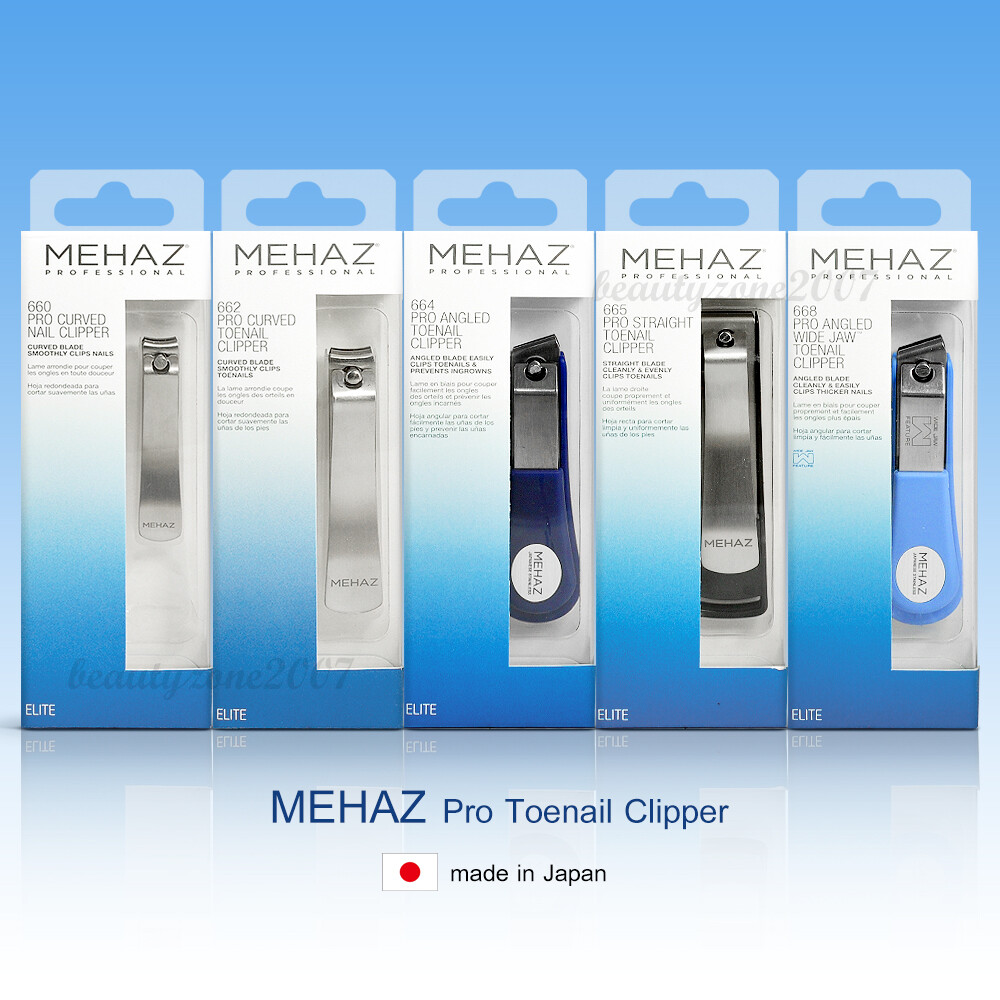Mehaz Stainless Steel File & Clipping Catcher Professional toenail Clipper