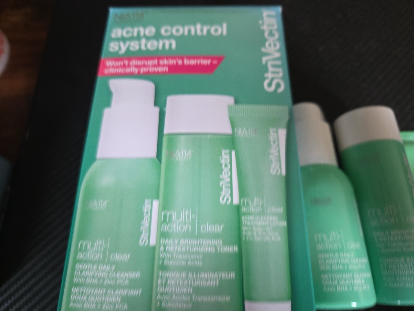 NIB – Strivectin Multi-Action Clear Acne Control System TRAVEL Trio EXP. 01/2025