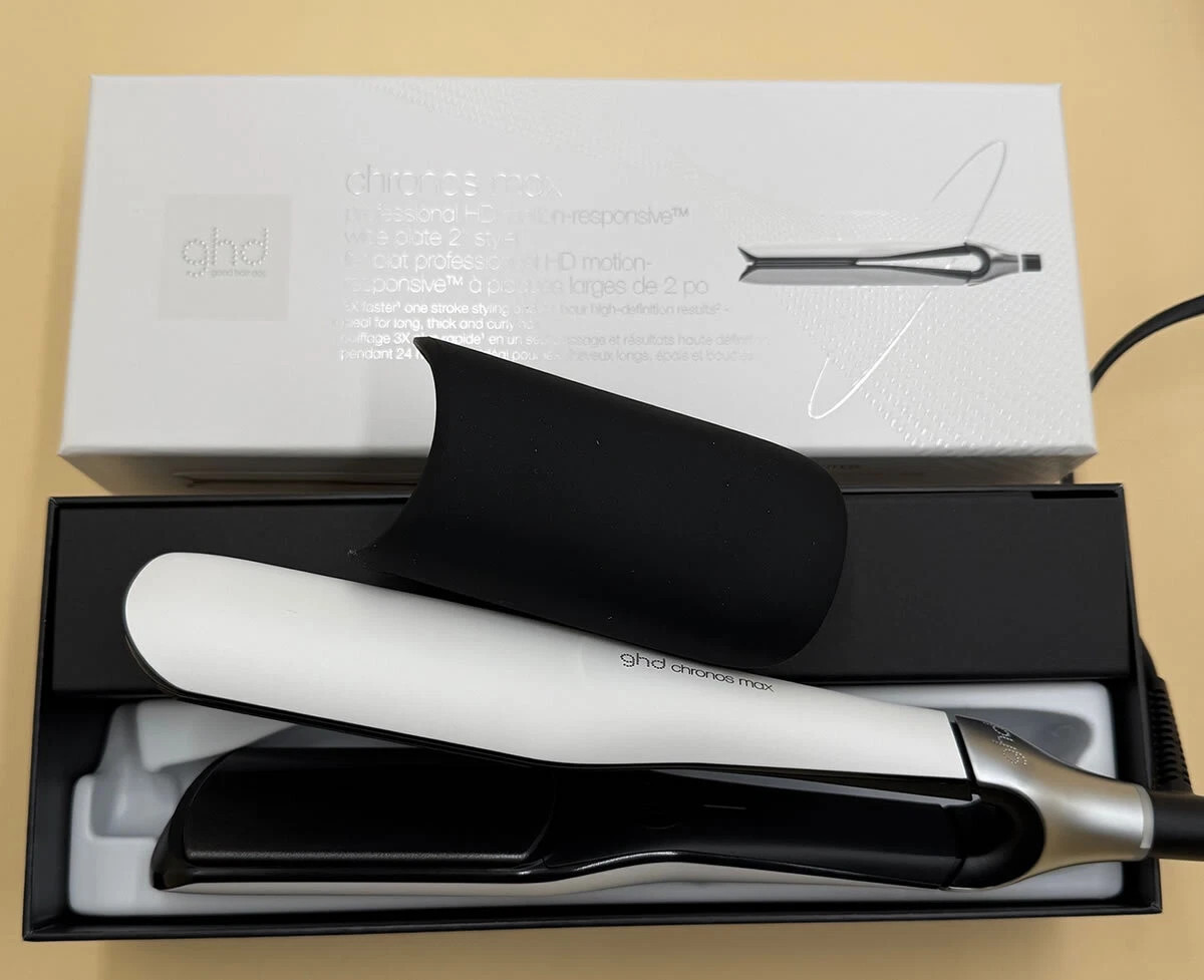 GHD Chronos Max 2 Inch Flat Iron Straightener 3X Faster