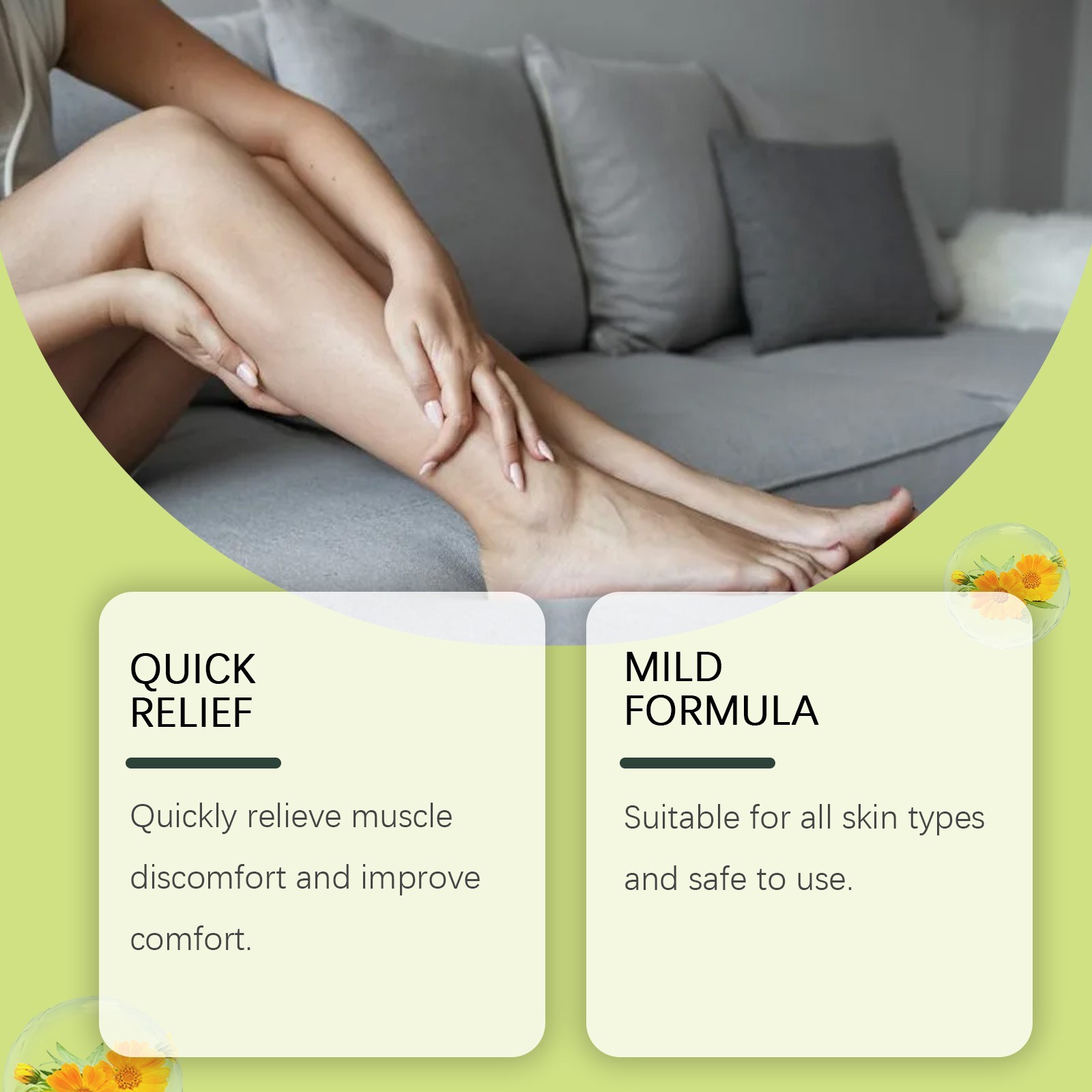 2PCS-Miracle Balm,Soothing Joint Cream for Back,Hands,Feet and Body Cream