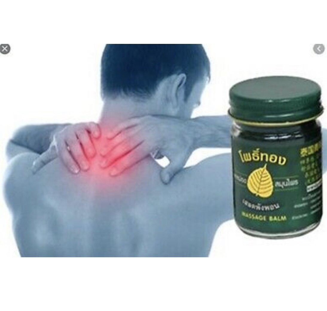 50g x 1 Jar – 100% Natural Green Balm for Herbal Aroma Massage Balm 50g x 1 Jar
