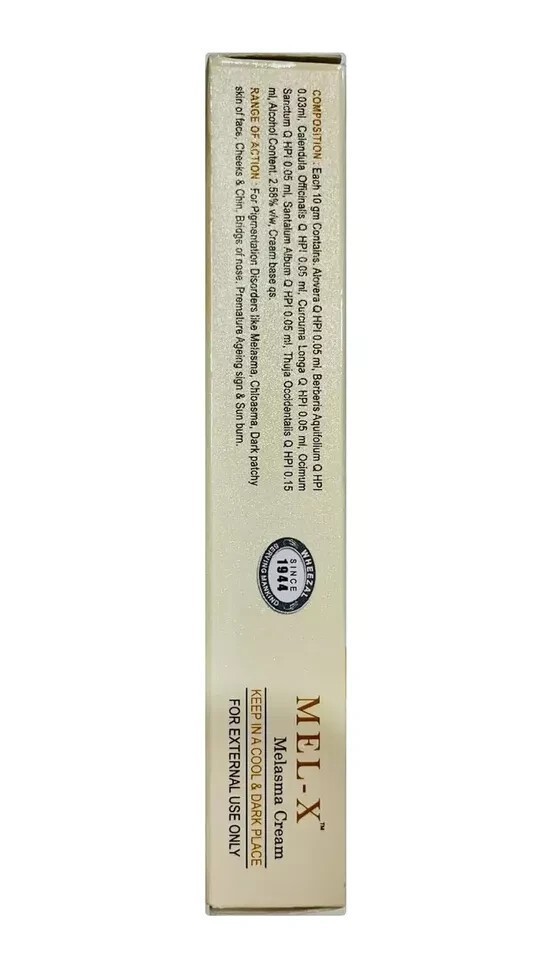 Wheezal Mel X Melasma Cream 25gm free shipping