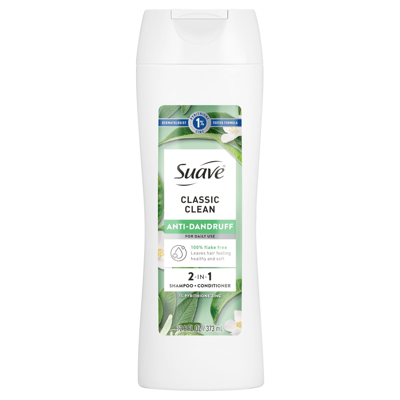 Suave Anti Dandruff 2 IN 1 Shampoo & Conditioner 12.6 Fl Oz (Pack of 1), N/A