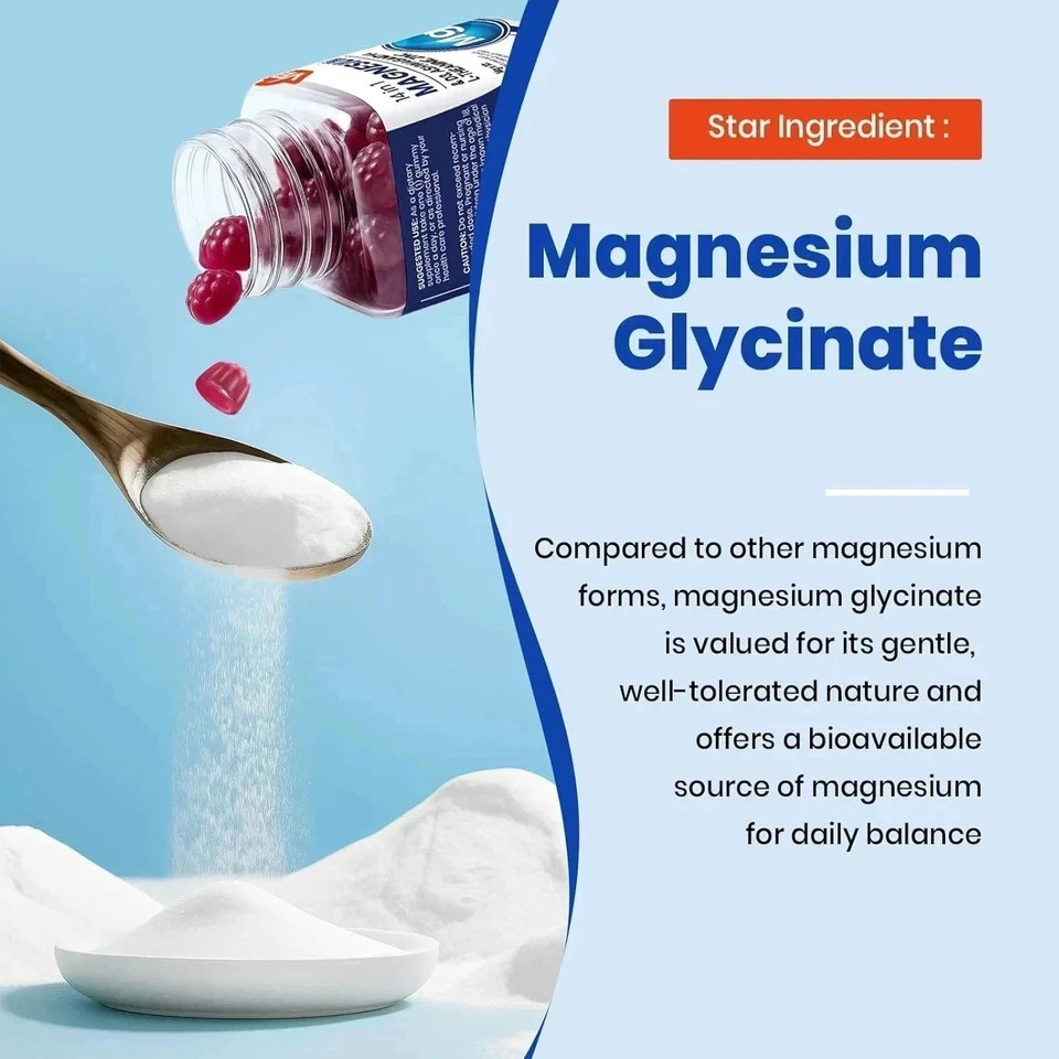 VEV 14-in-1 Magnesium Gummies – 10 Mg Types + D3, Ashwagandha – 90 Ct (2-Pack)