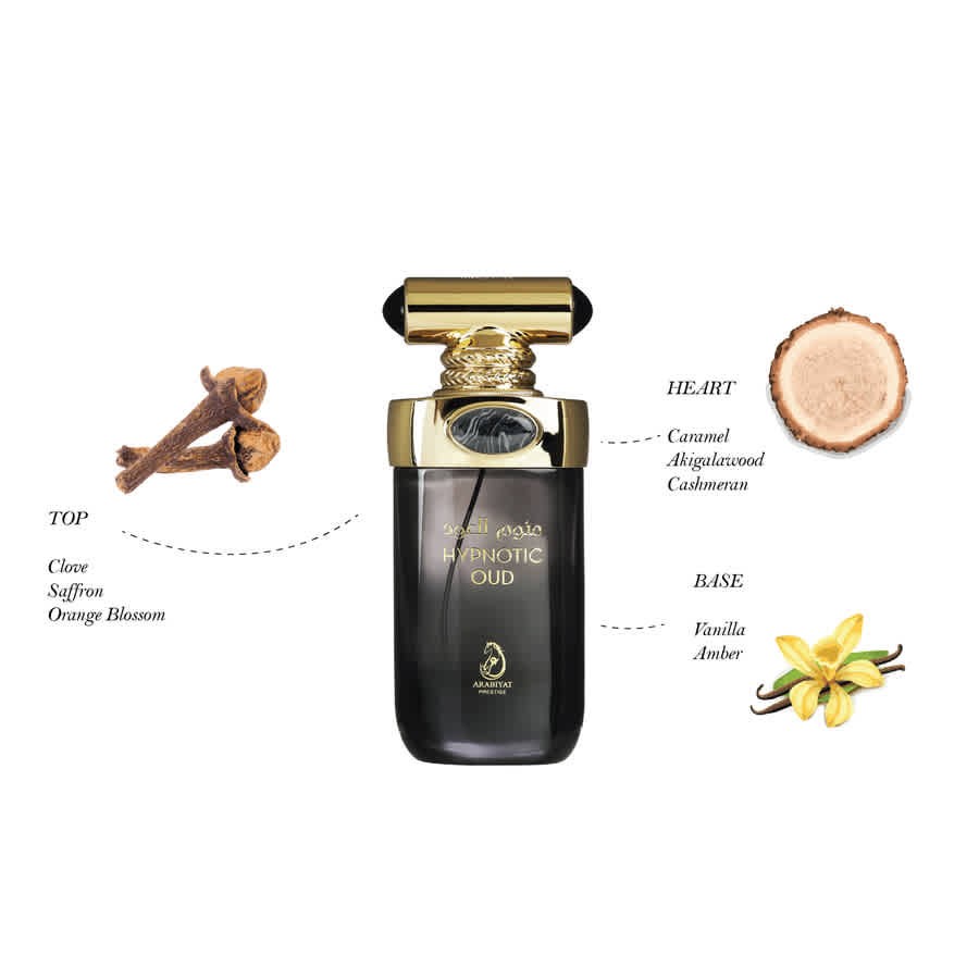 Arabiyat Prestige Unisex Hypnotic Oud EDP Spray 3.4 oz Fragrances 6290102031963