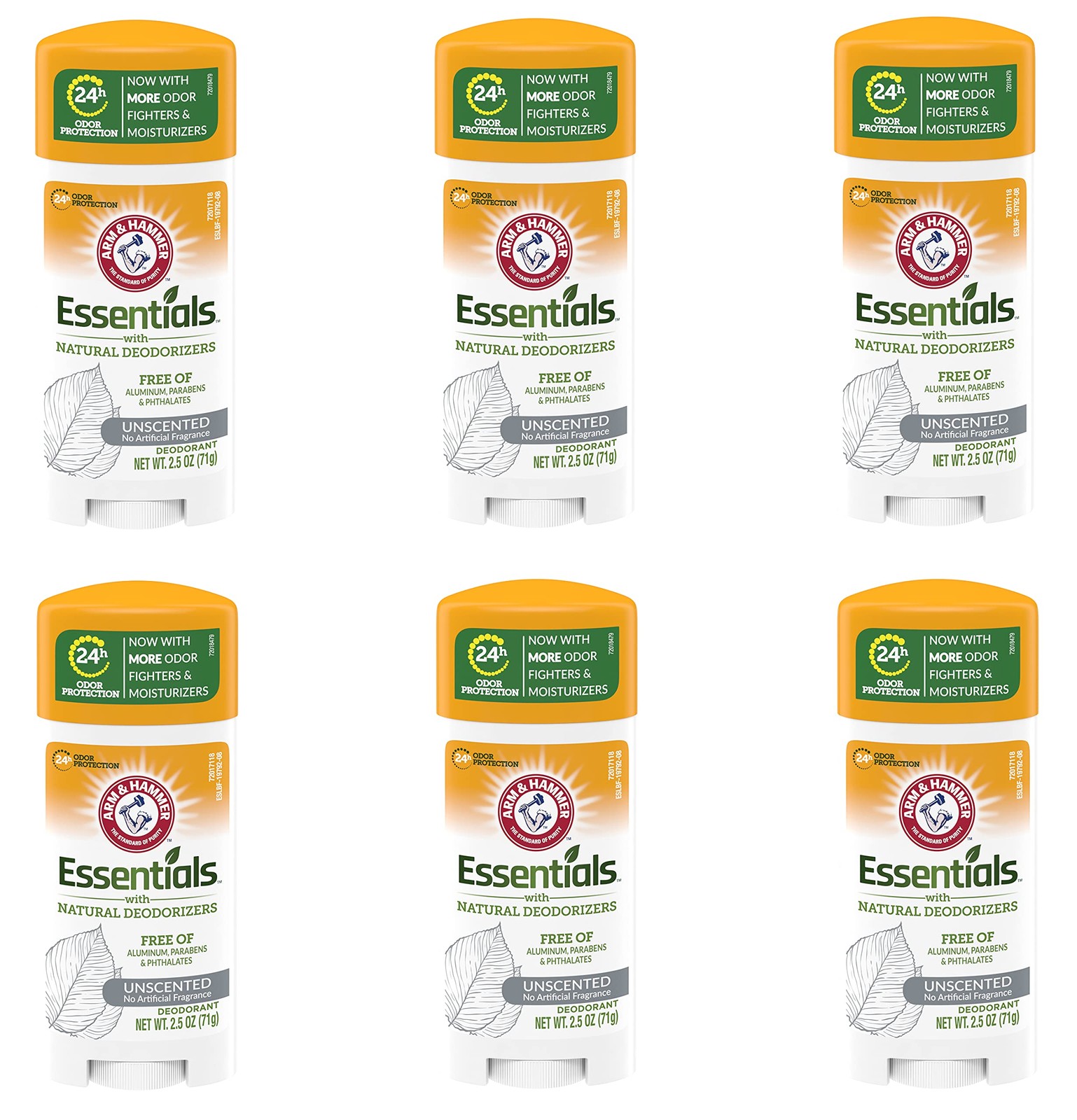 Arm & Hammer Essentials Solid Deodorant, 15 Ounce (Pack of 1), no