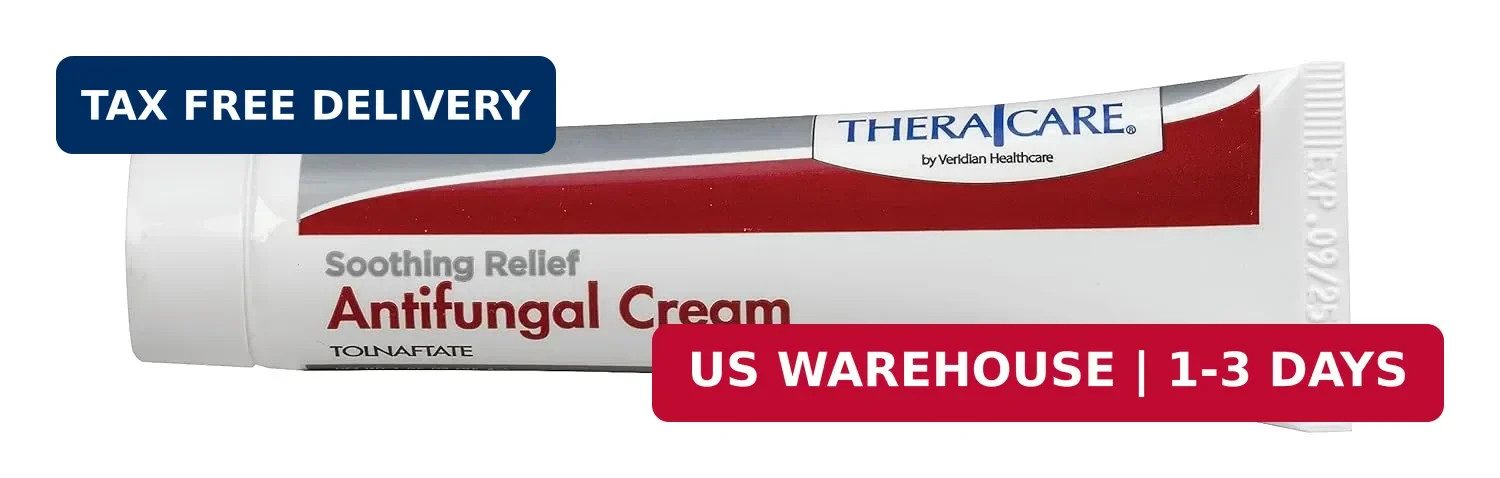 TheraCare Antifungal Cream | Soothing Relief | Itching, Burning and Cracking Rel
