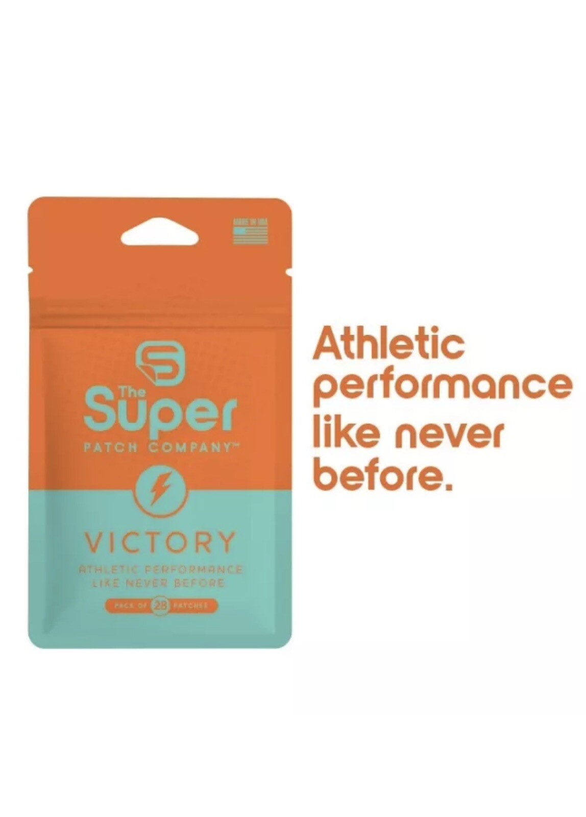 The Super Patch : VICTORY – Pack of 30 Patches-Unleash your inner athlete