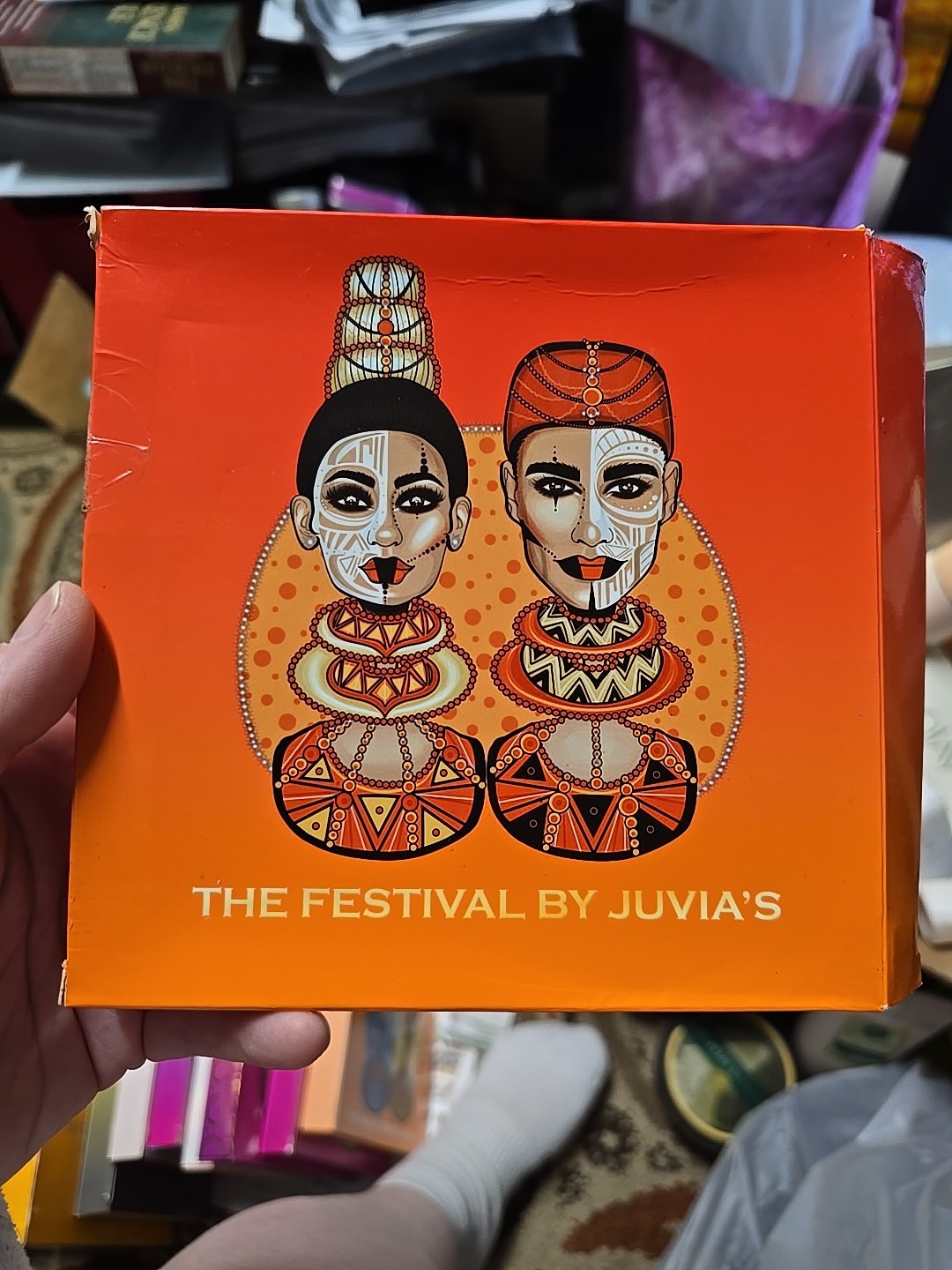 Juvia’s Place The Festival Authentic Eyeshadow Palette 1.14 Oz JP0804 9 Colors