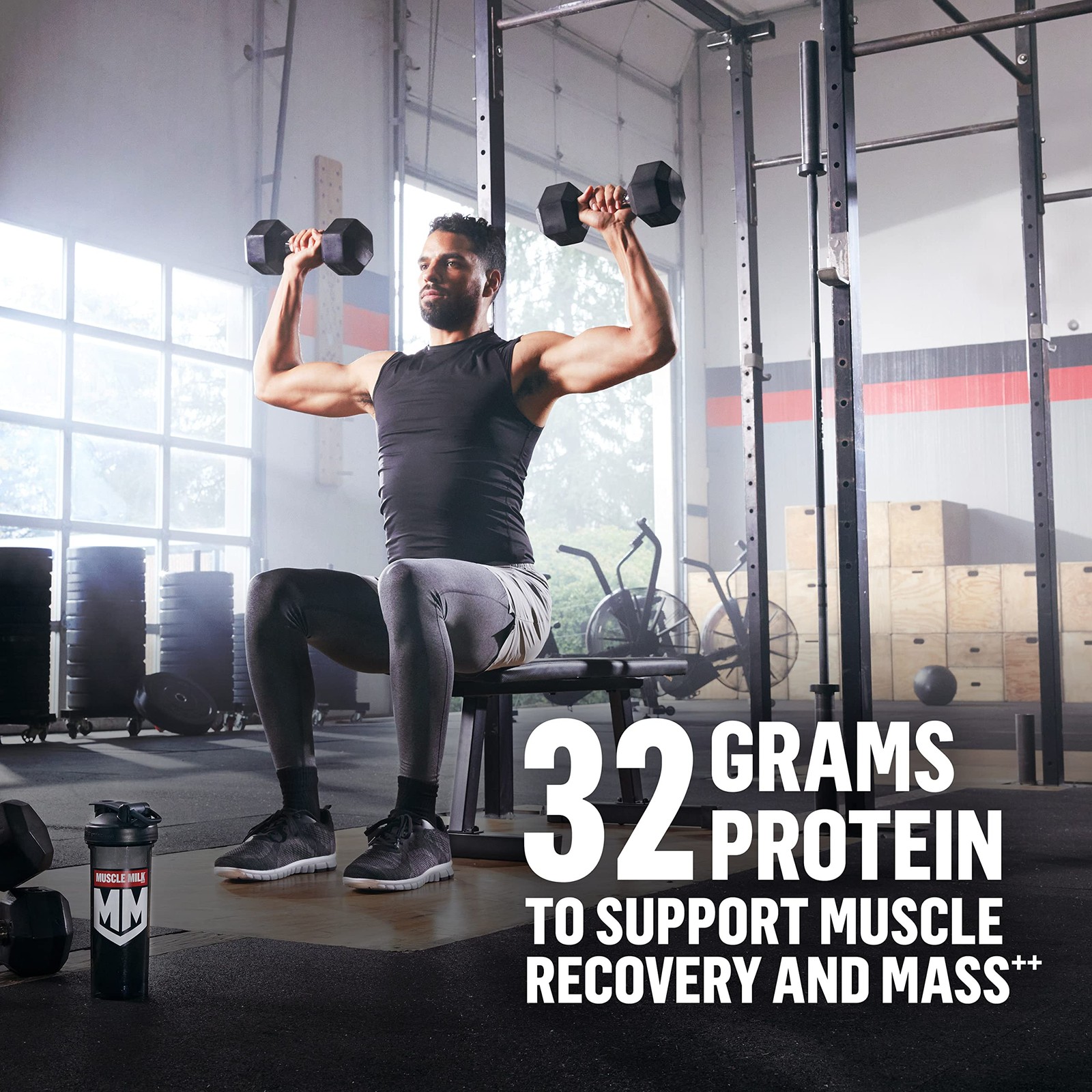 Muscle Milk Gainer Protein Powder, Vanilla 5 Pound (Pack of 1), Creme