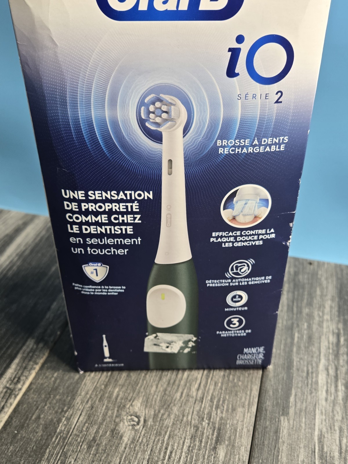 Oral-B iO Series 2 Rechargeable Electric Powered Toothbrush Green NEW SEALED