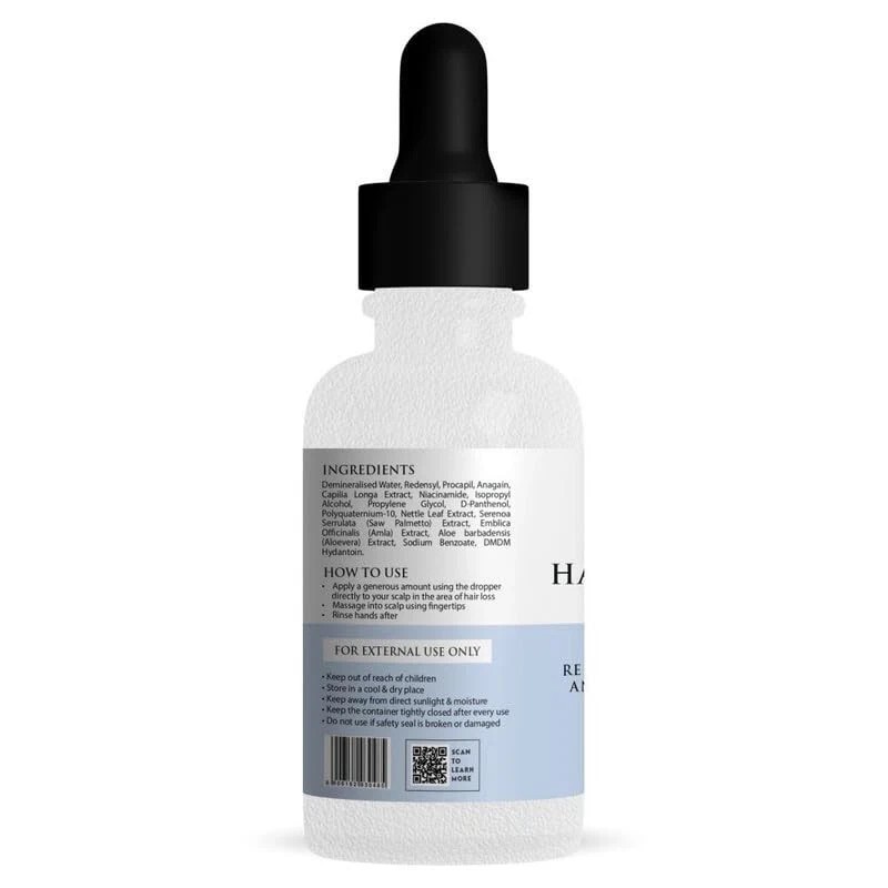 Nirvasa Hair Vitals Hair Growth Serum with 3% Redensyl, Procapil & Palmetto 50ml