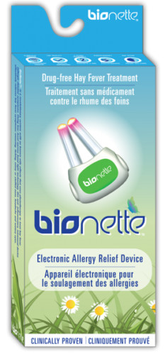 BioNette Nasal Hay Fever Allergy Relief Rhinitis Treatment Device Made In Israel