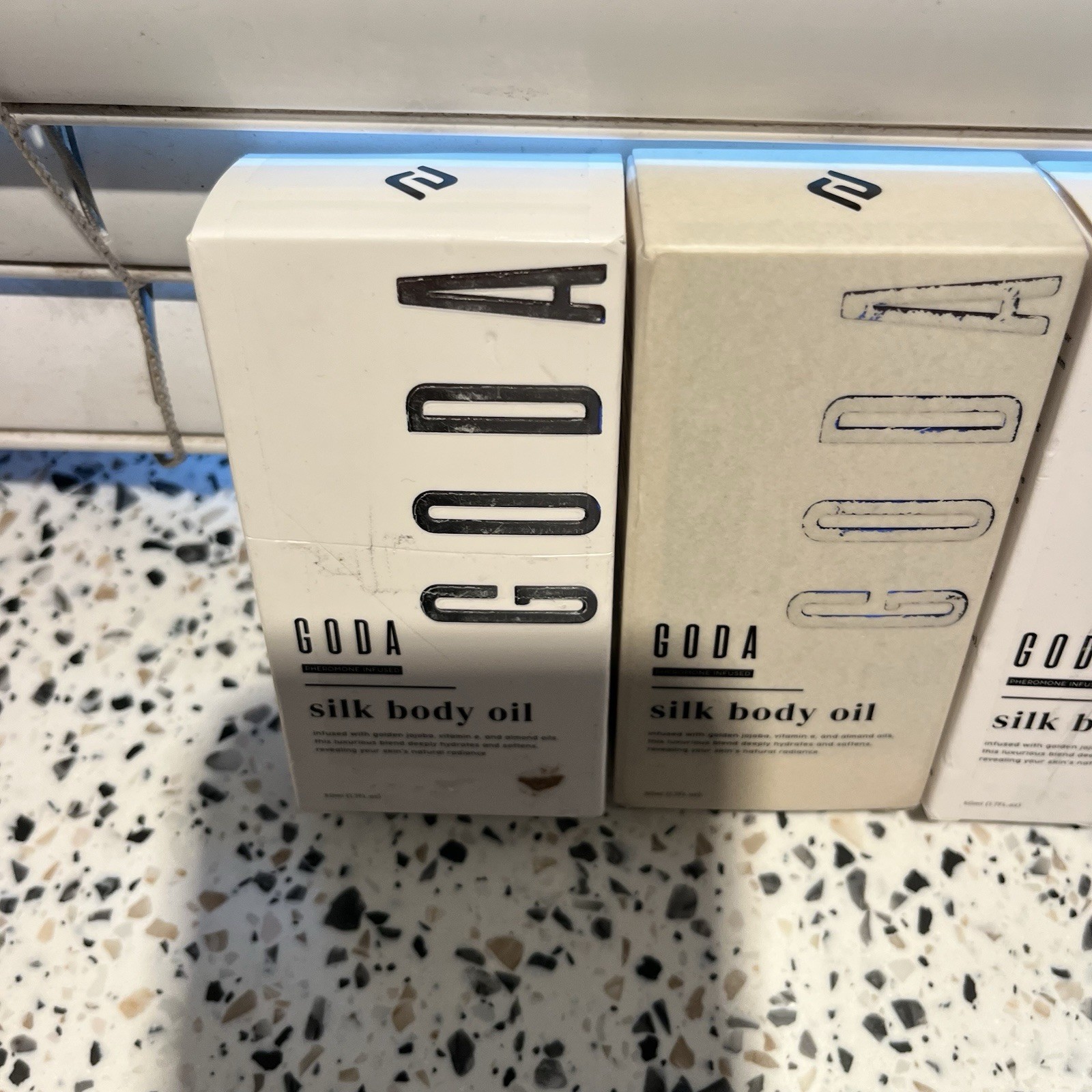 GODA Silk Body Oil Firming Anti Aging Moisturizer Formula 1.7oz LOT Of 3 Boxes