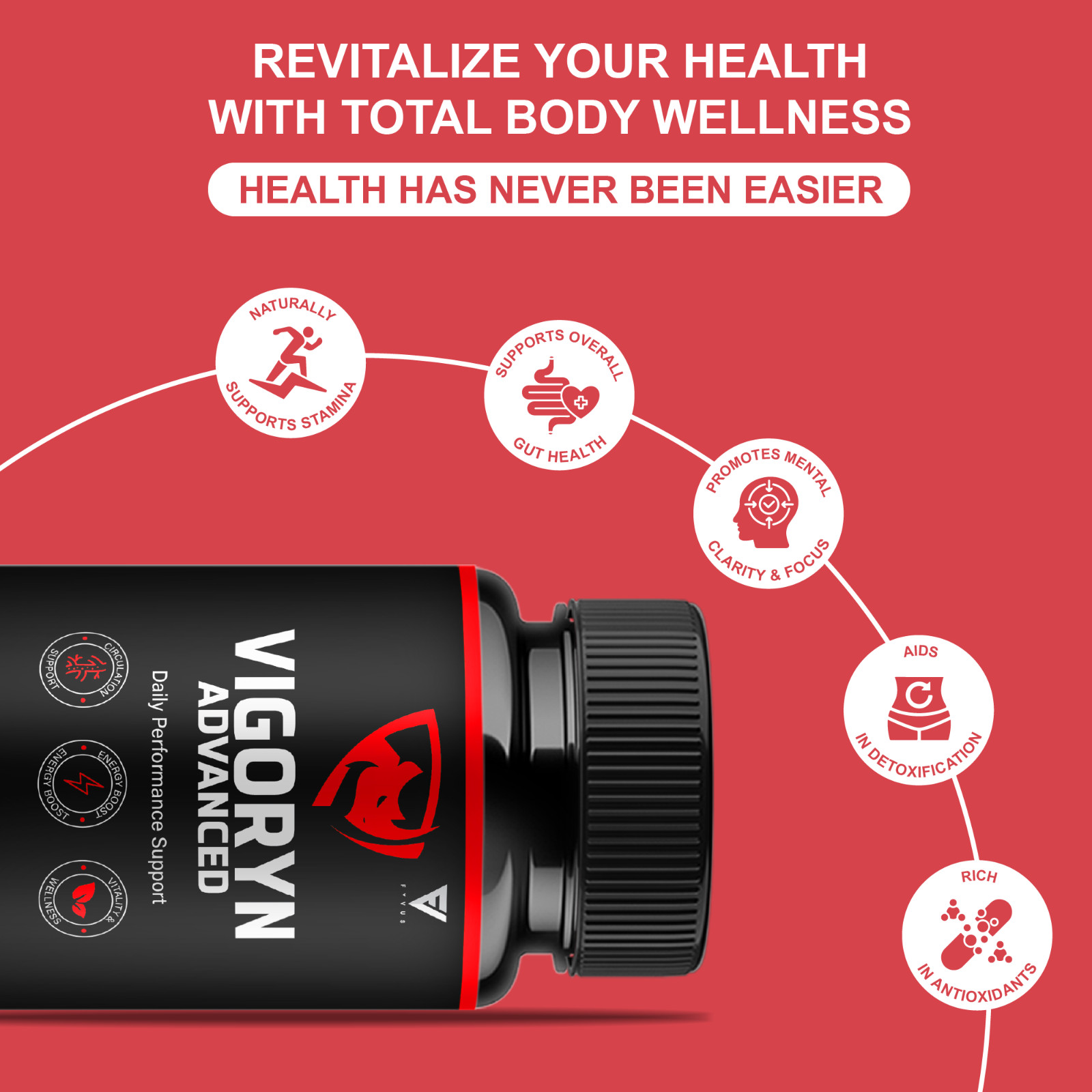 Vigoryn Advanced Capsules, Vigoryn Daily Performance (60 Capsules)