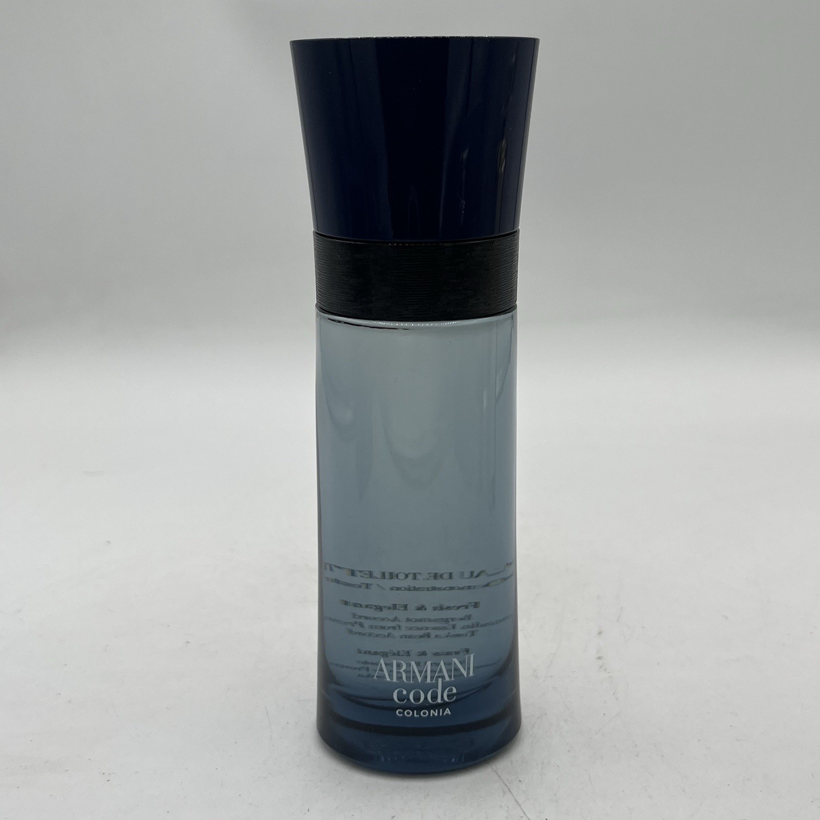 Giorgio Armani Code Colonia EDT 2.5 oz. New Open Box 2018 Formula *See Details*