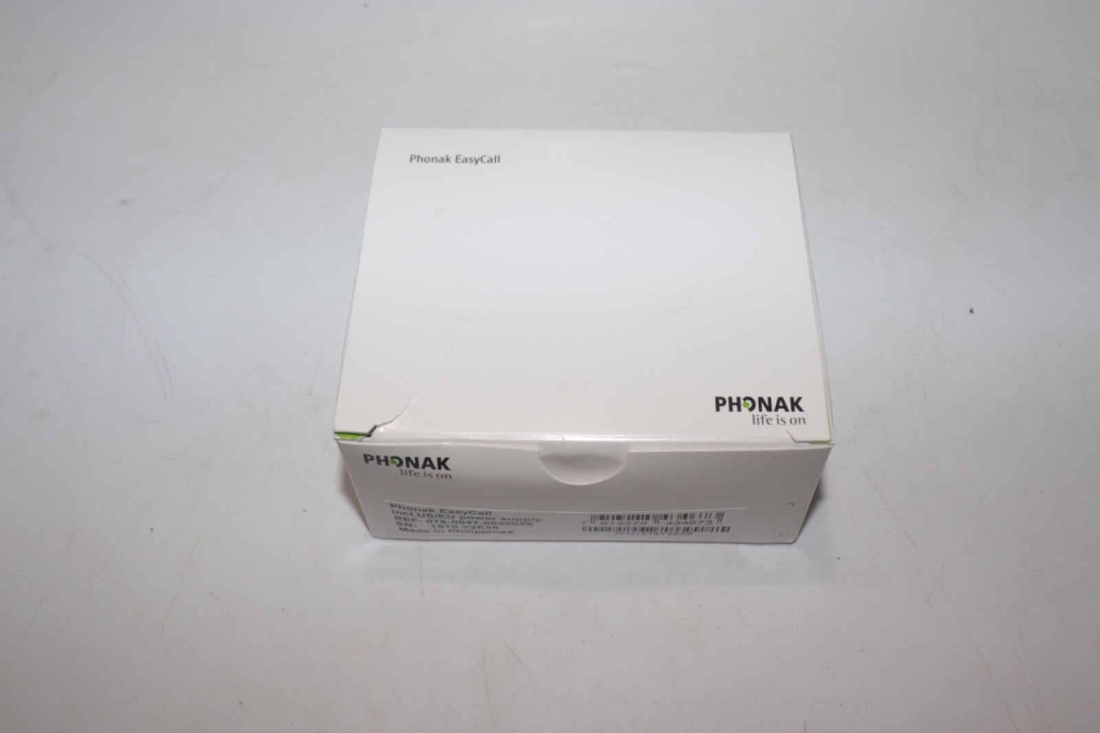 Phonak EasyCall Rechargeable HEARING Aid Bluetooth Transmitter Call Button
