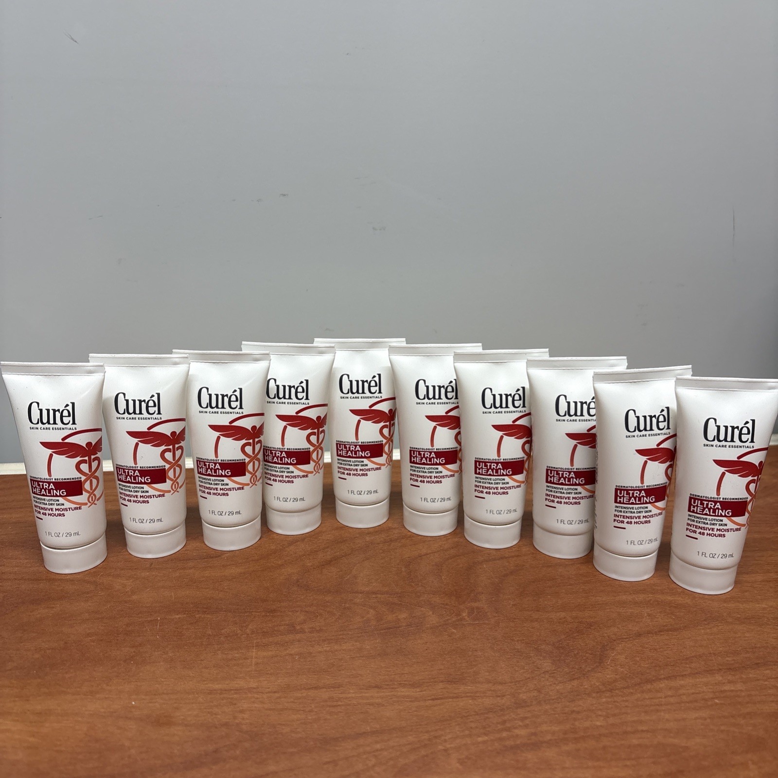 10 Pack Of New Curel Ultra Healing 1 oz Intense Lotion for Ultra Dry Tight Skin