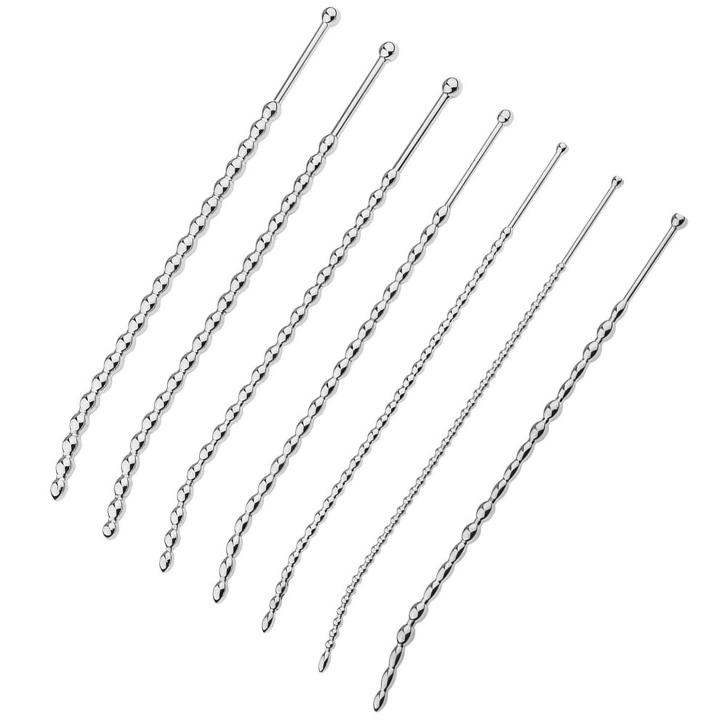 Male Stainless Steel Long Sounds Sounds Beads Sounding Rod Insert Plug Enhancer