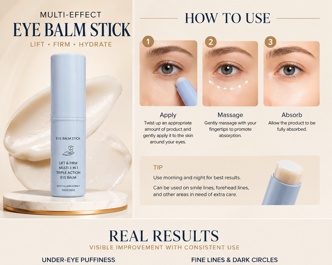 Lux Eye Balm Eye Balm Stick Hydrating & Smoothing Eye Cream 10g