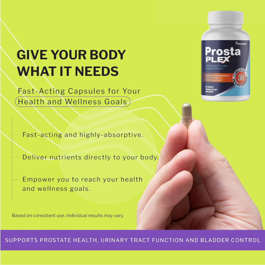 6 Bottles ProstaPlex Proprietary Prostate Support Prosta Plex – 60 Capsules x 6