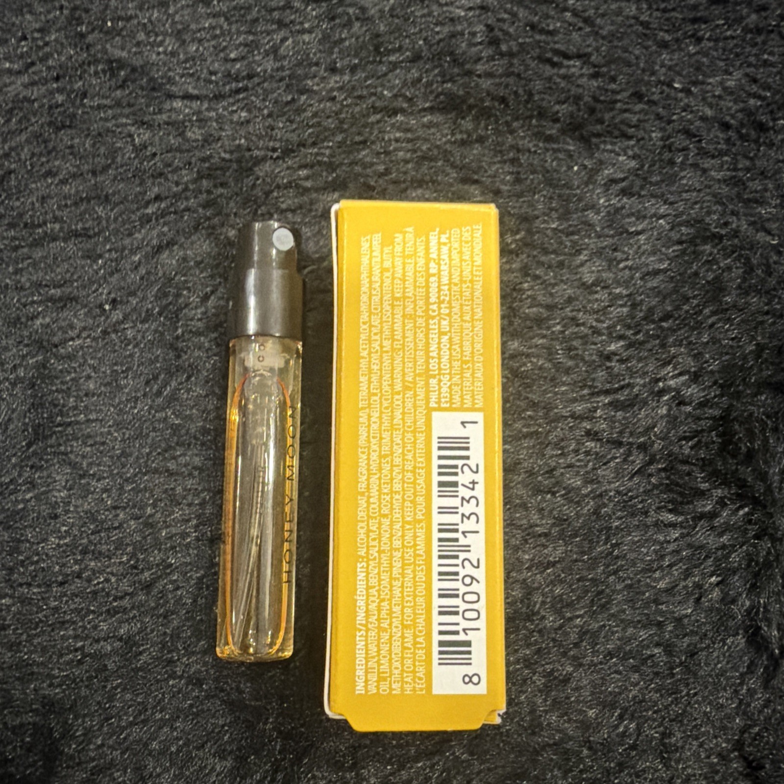 Phlur Honey Moon Eau de Parfum~0.06fl oz/2 mL Perfume Spray Sample~New in Box!