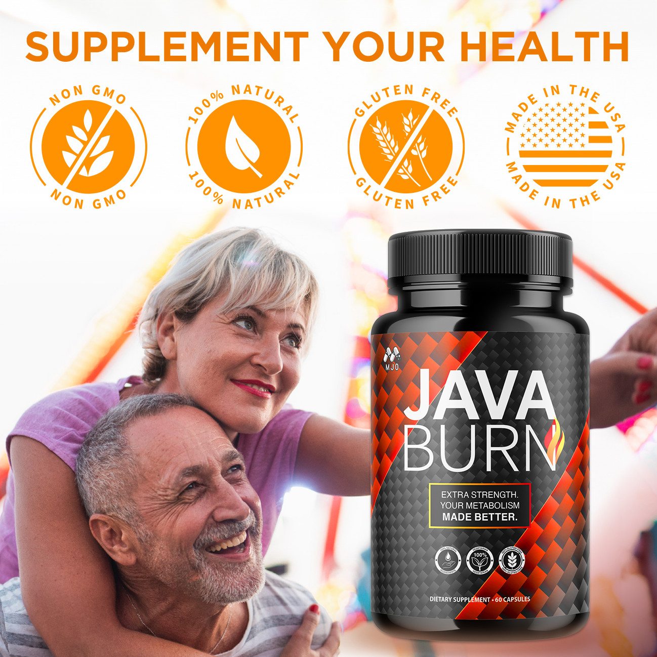 (5 Pack) Javaburn Advanced Support Maximum Strength Formula Java Burn 300 Caps