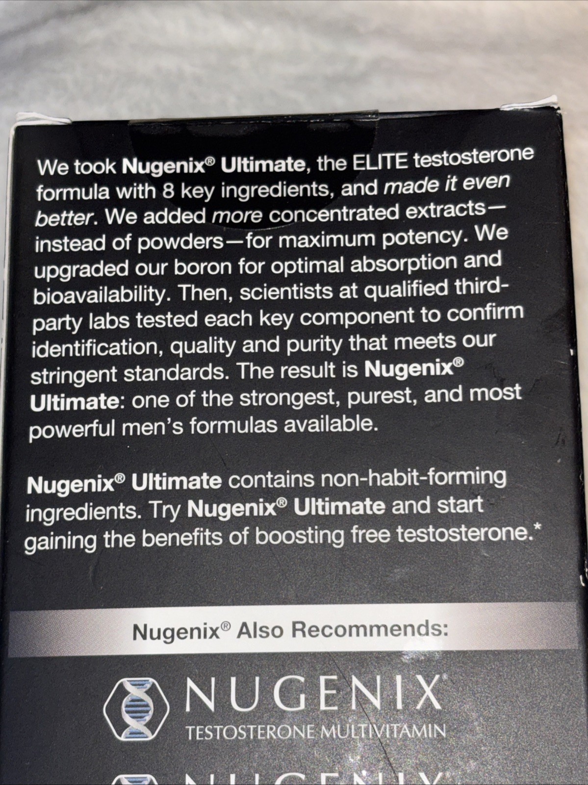 Nugenix Ultimate Advanced Free Testosterone Booster Tablets 100ct Men’s Health