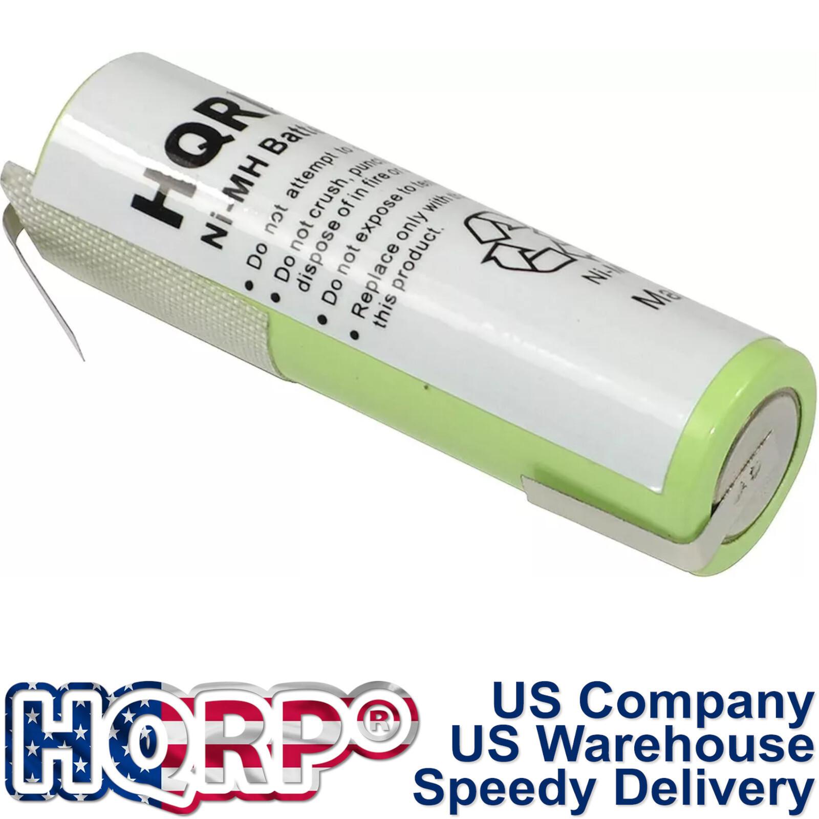 HQRP Rechargeable Battery for Braun 4501, 7527 Razor / Shaver