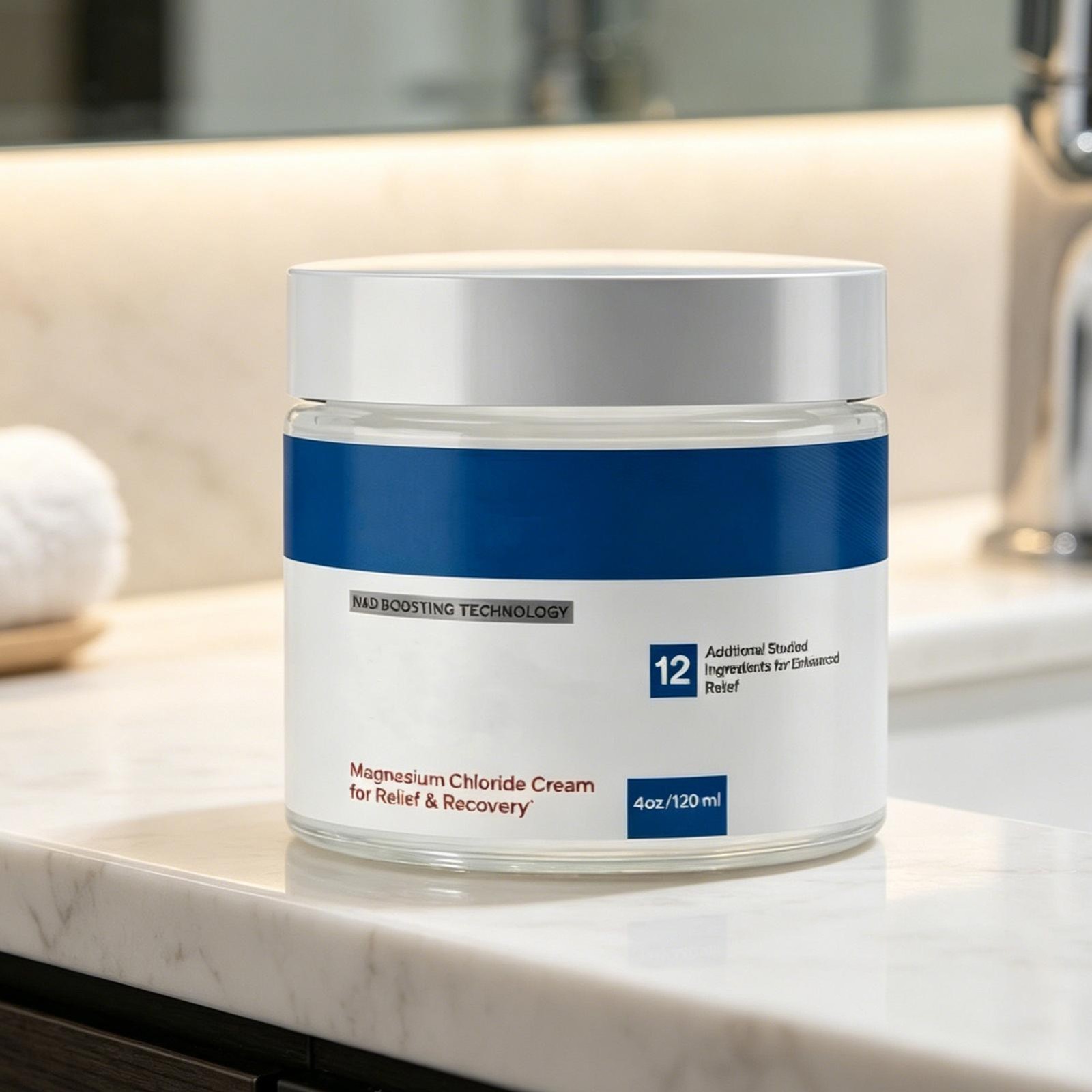 Magnesium Freeze -Topical Magnesium Cream with Niacinamide For Joints Low Back