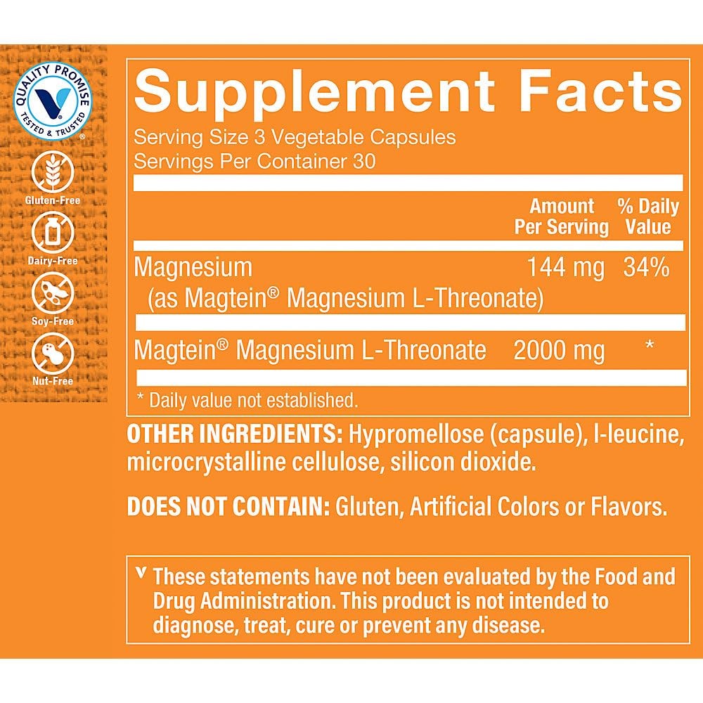 The Vitamin Shoppe Magnesium – Muscle Relaxation Bone Health Energy Production