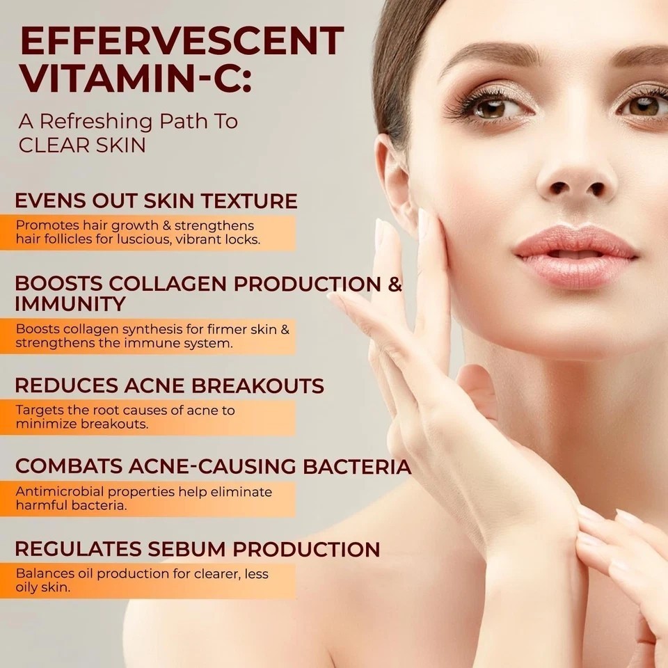 The Body Reserve Natural Vitamin C, Amla Extract With Zinc | Orange Flavour 40N