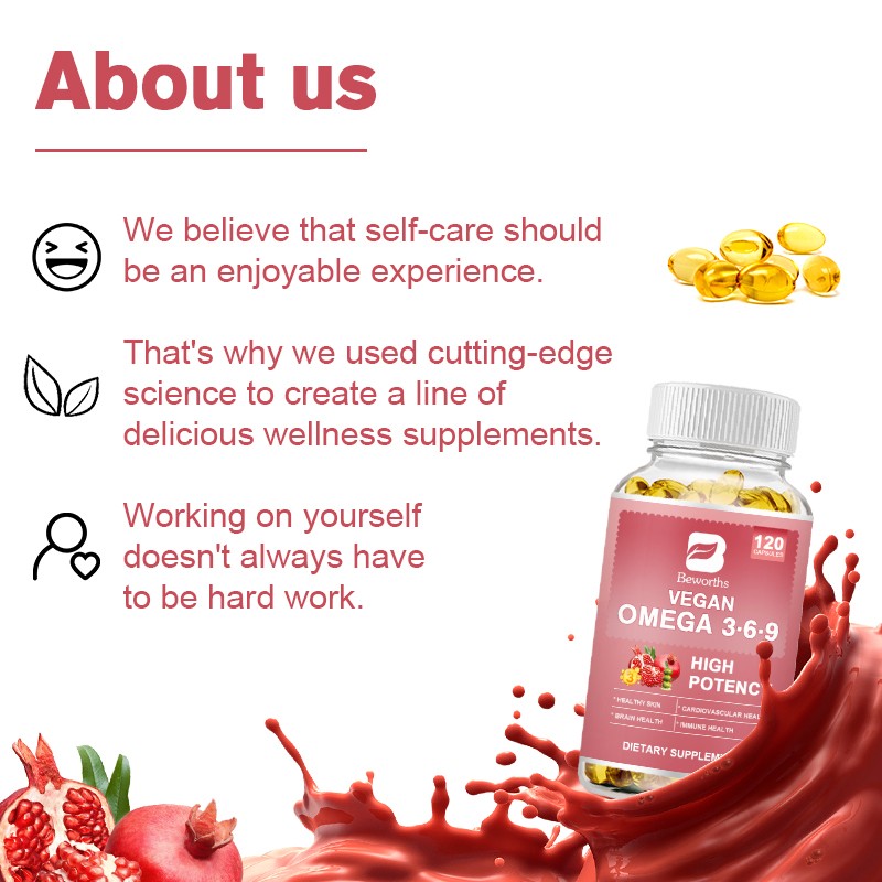 Omega 3-6-9 120 Softgels 2000MG Essential Fatty Acid Complex Supplement