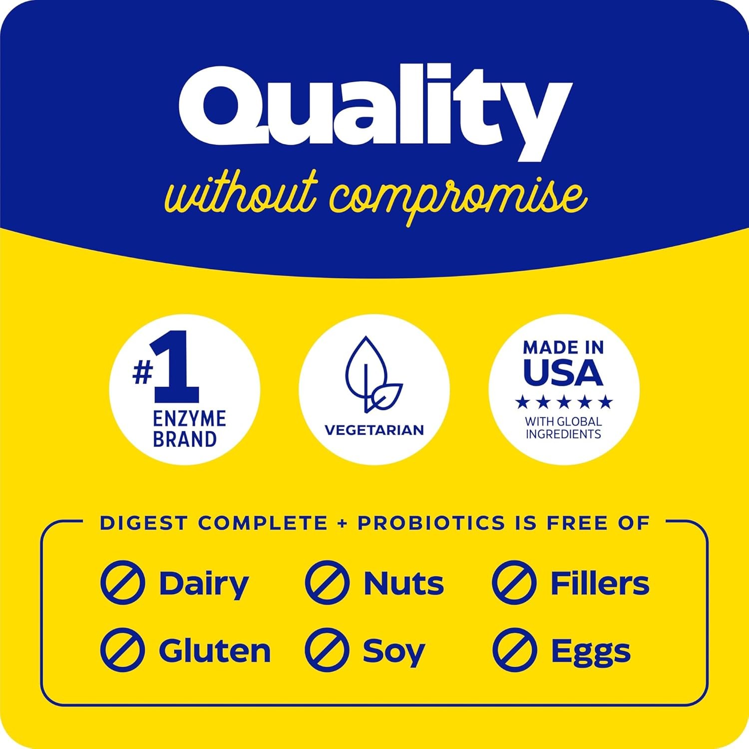Enzymedica, Digest Complete + Probiotics, Full-Range, Everyday Enzymes with 800