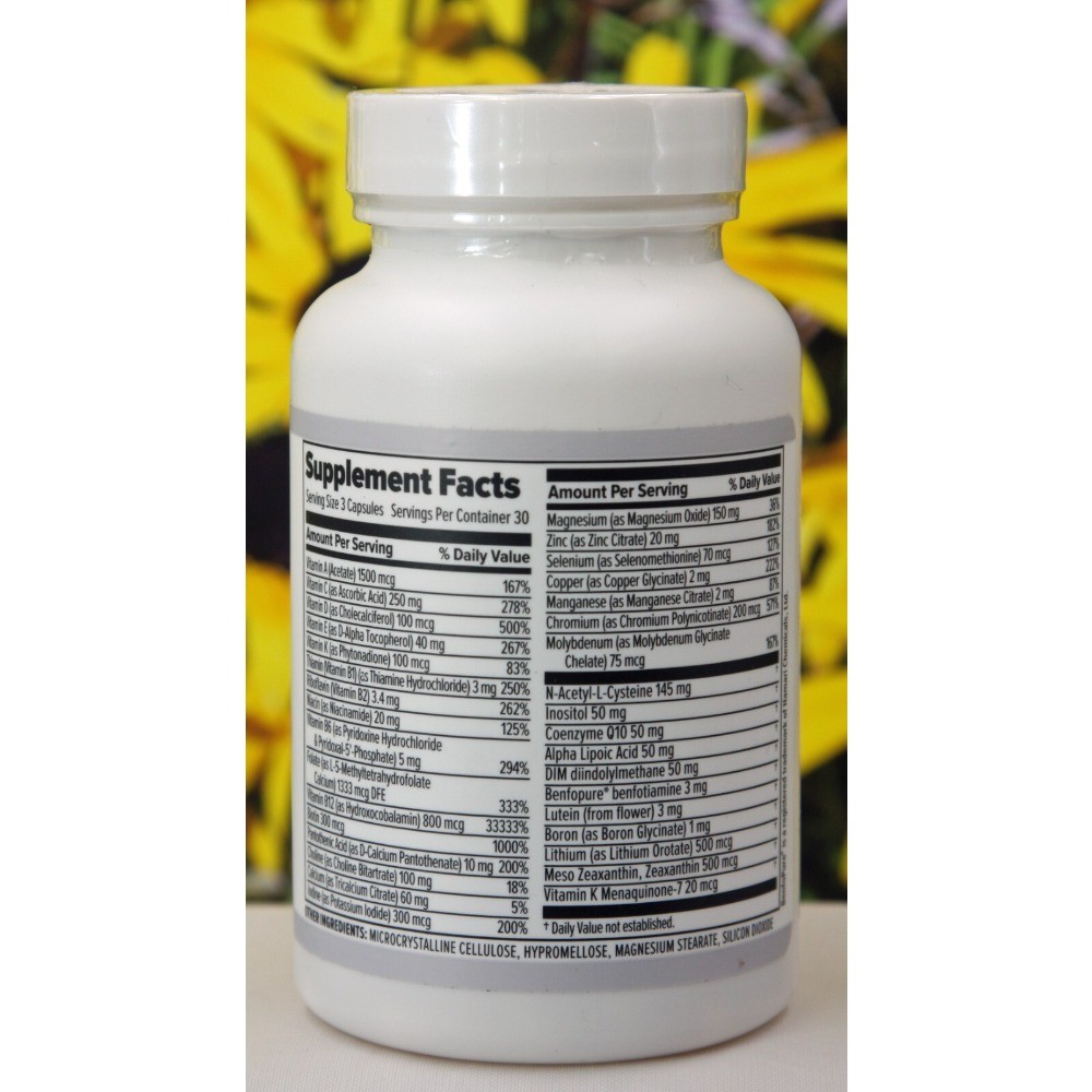 10X Health Optimize Methylated Multivitamin, for Men & Women, 90 Capsules