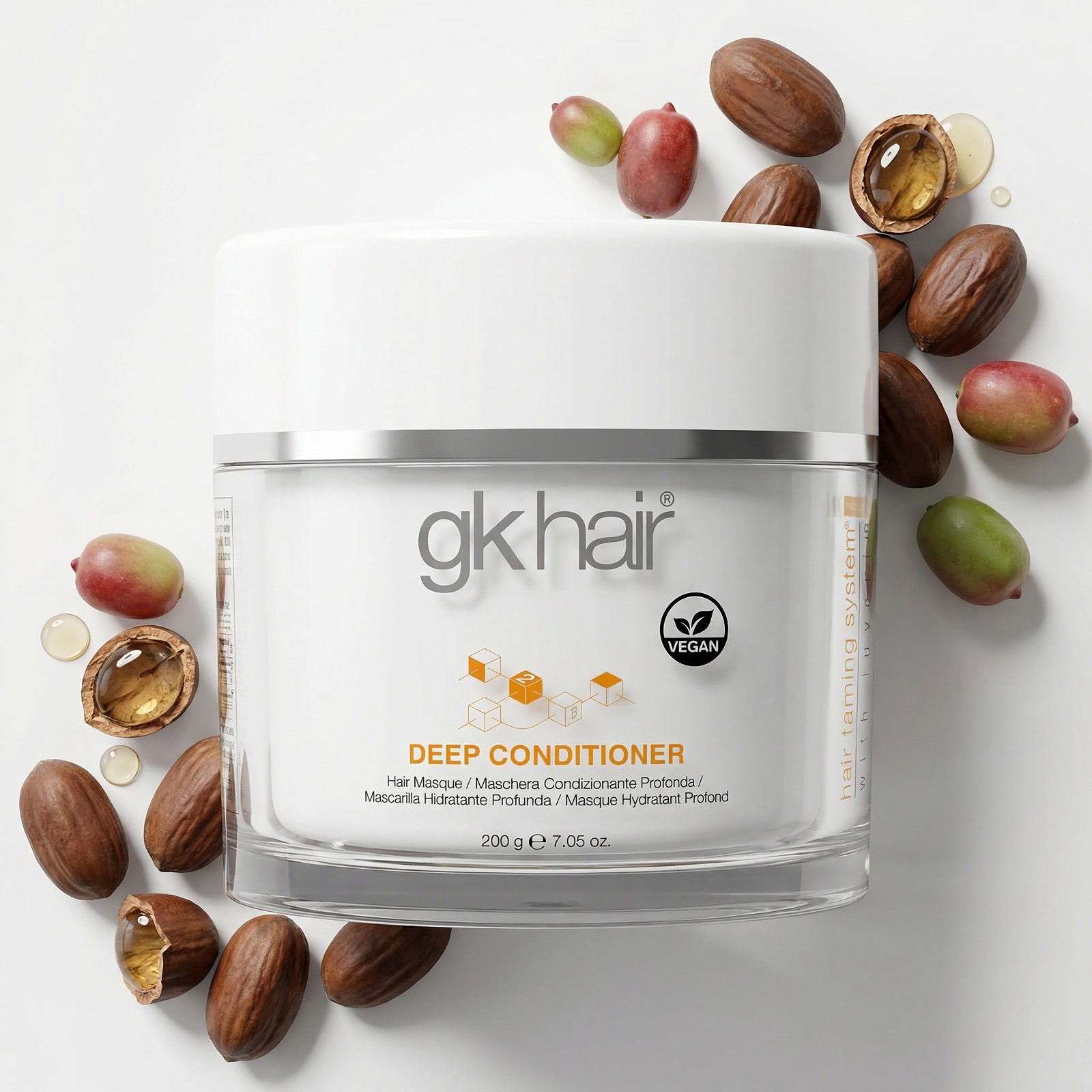 GK HAIR Deep Conditioner Intense Hydrating Repair Treatment Mask for Dry Damaged