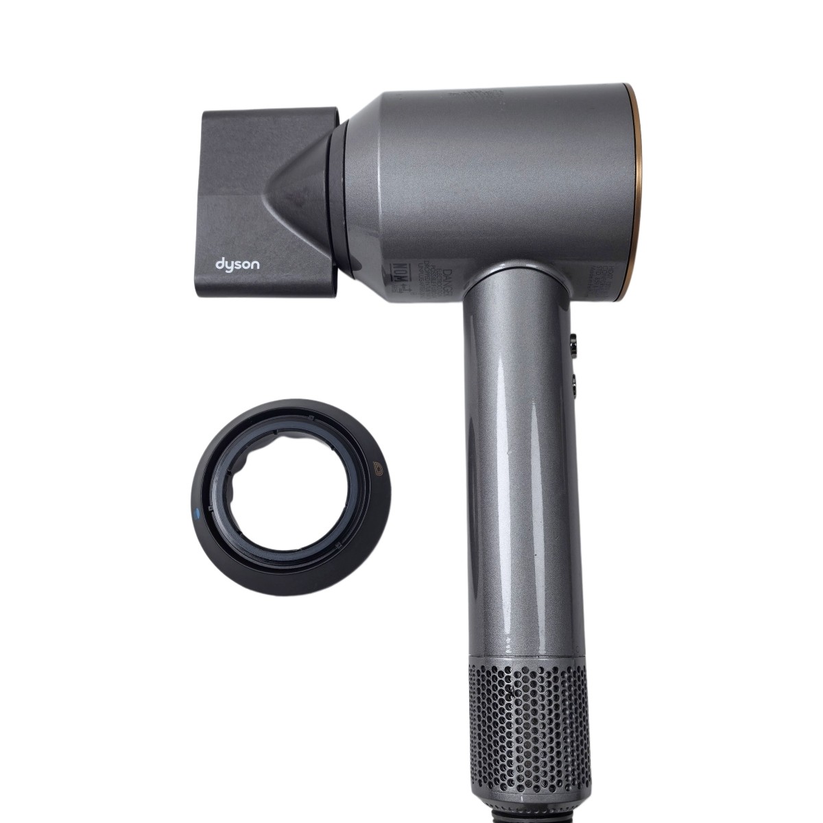 Dyson Supersonic Genuine Hair Dryer with 2 Styling Attachments Nickel-Copper