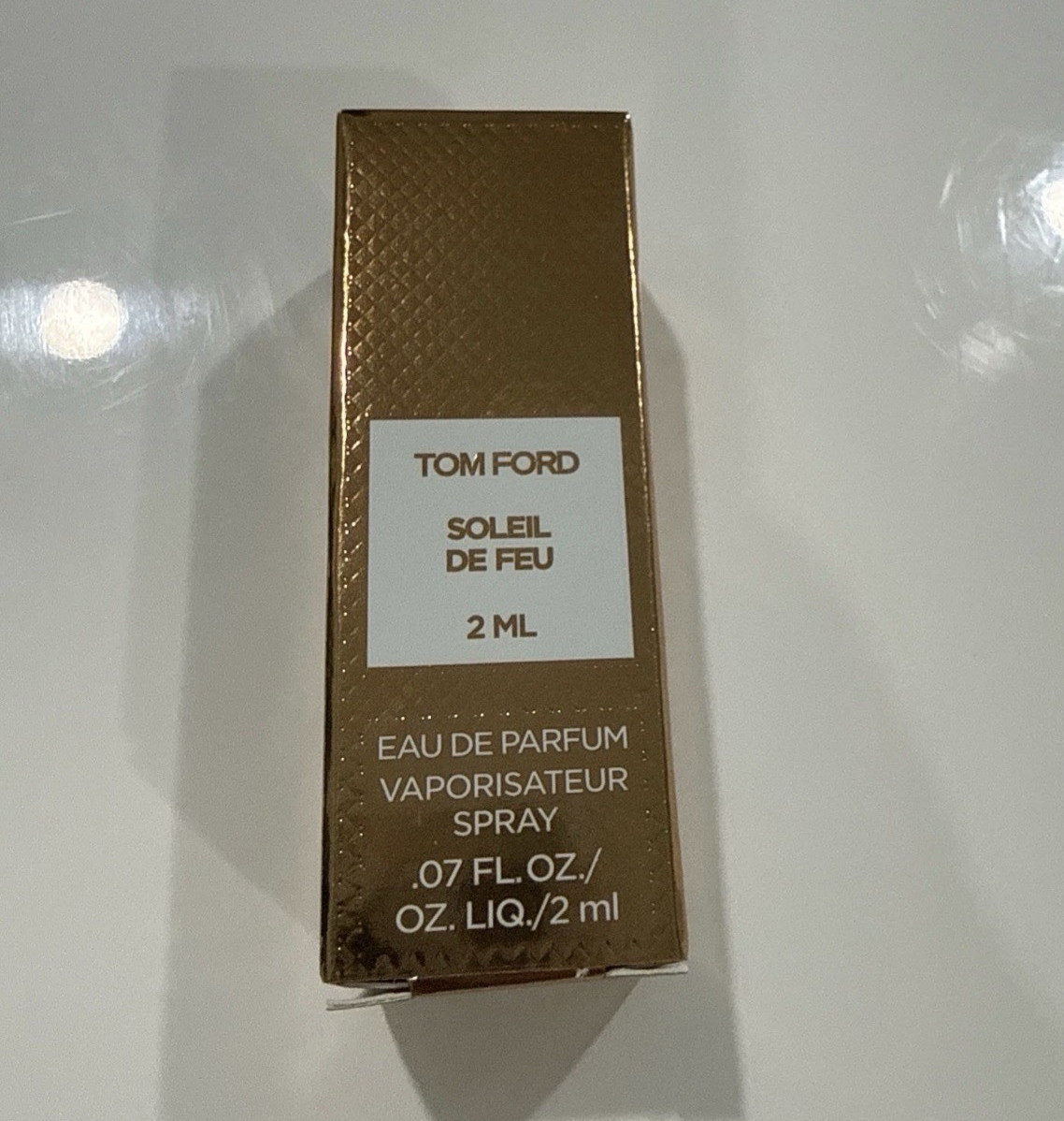 Tom Ford Soleil de Feu Eau de Parfum Spray Sample Size 0.07 fl oz
