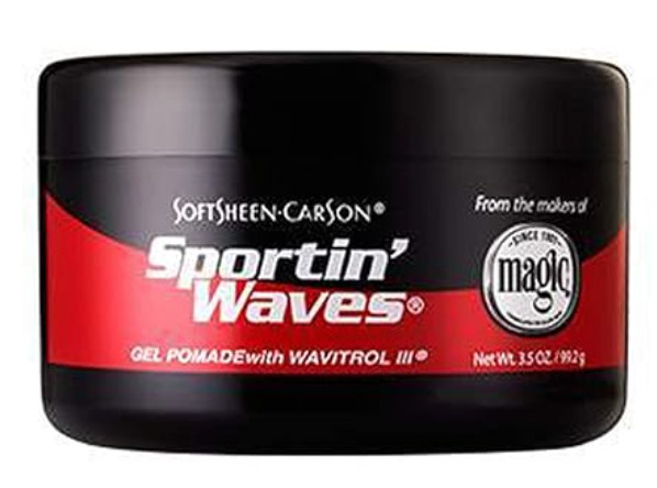 Sportin Waves Gel Pomade Wavitrol – 3.5 oz (each)