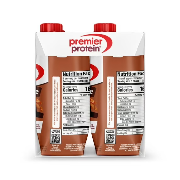 Premier Protein Shake, Coffeehouse Caramel Machiatto, 30g Protein, 11 Fl Oz, 4 C