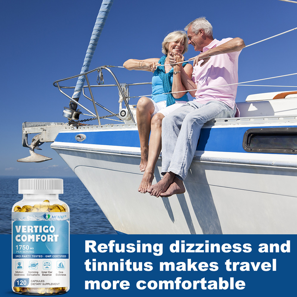 Vertigo Comfort Capsule 1750mg Dizziness Relief Supplements Body Balance Softgel