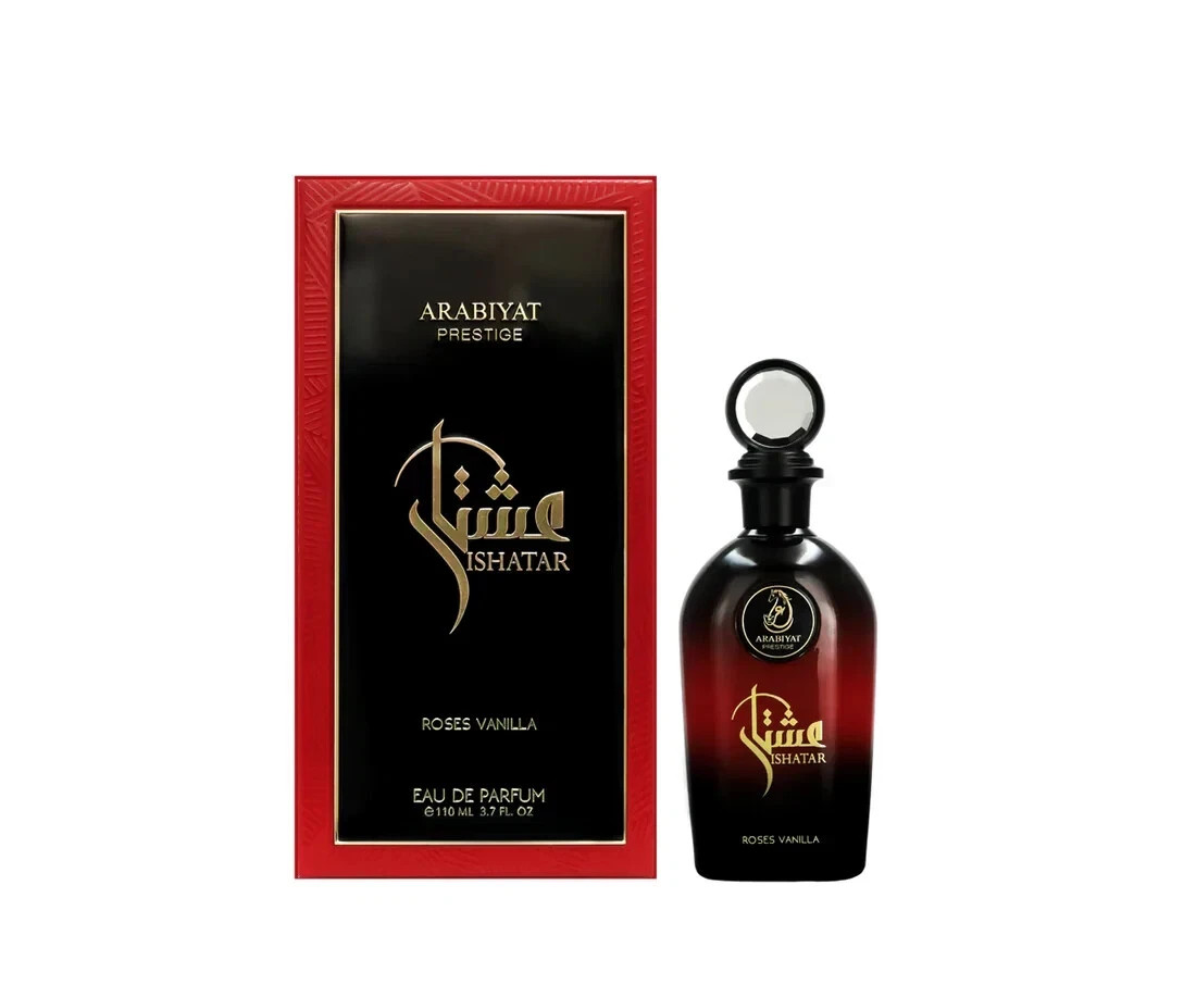 Arabiyat Prestige Ishatar Roses Vanilla EDP 110ML 3.7 Oz Unisex Perfumes UAE