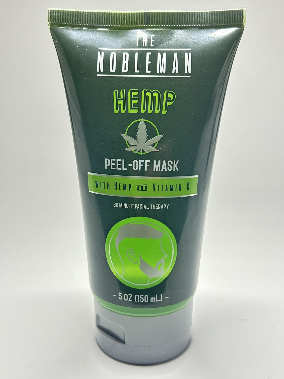 The Nobleman Hemp & Vitamin C Peel-Off Mask For Men 5 oz 30 Min Facial Therapy