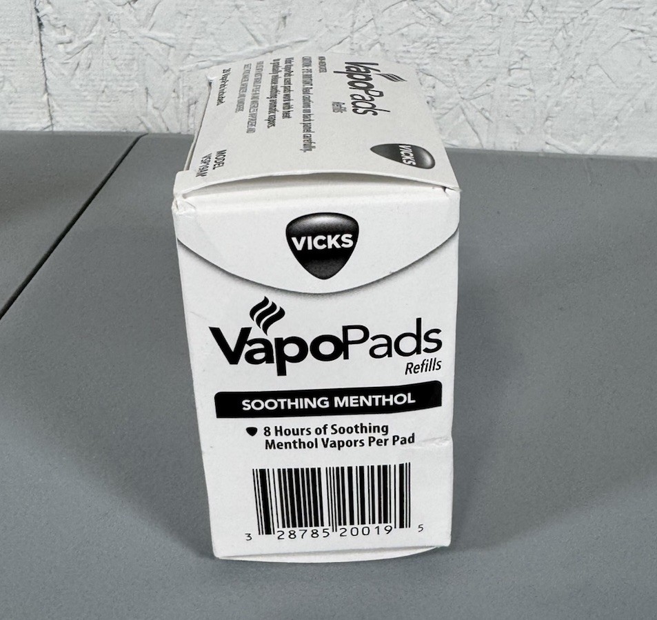 Vicks VapoPads Original Menthol Scent 20 Count Menthol Scented Vapor Pad Refills