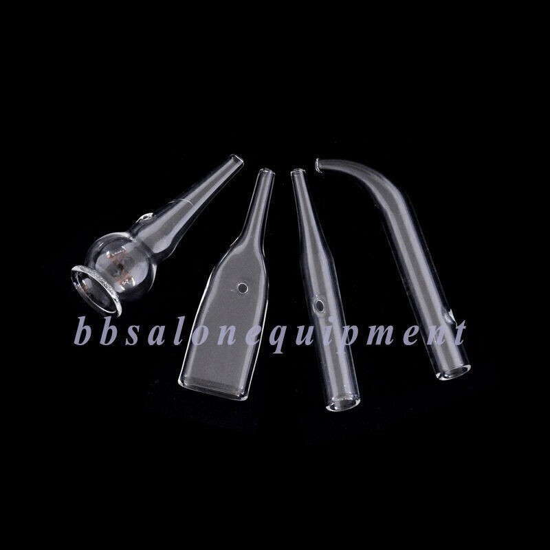 Ventouse Glass Tube Attachment Use With For Vacuum Spray Facial Beauty Machine
