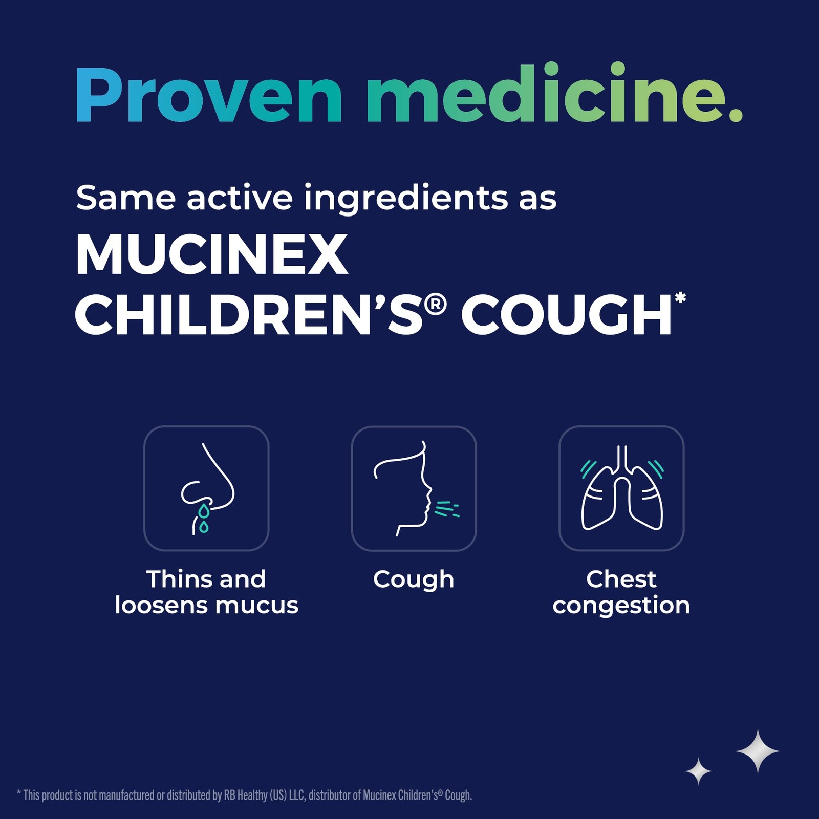 KinderMed Kids’ Daytime Cough & Congestion Medicine, for Ages 4-11 White
