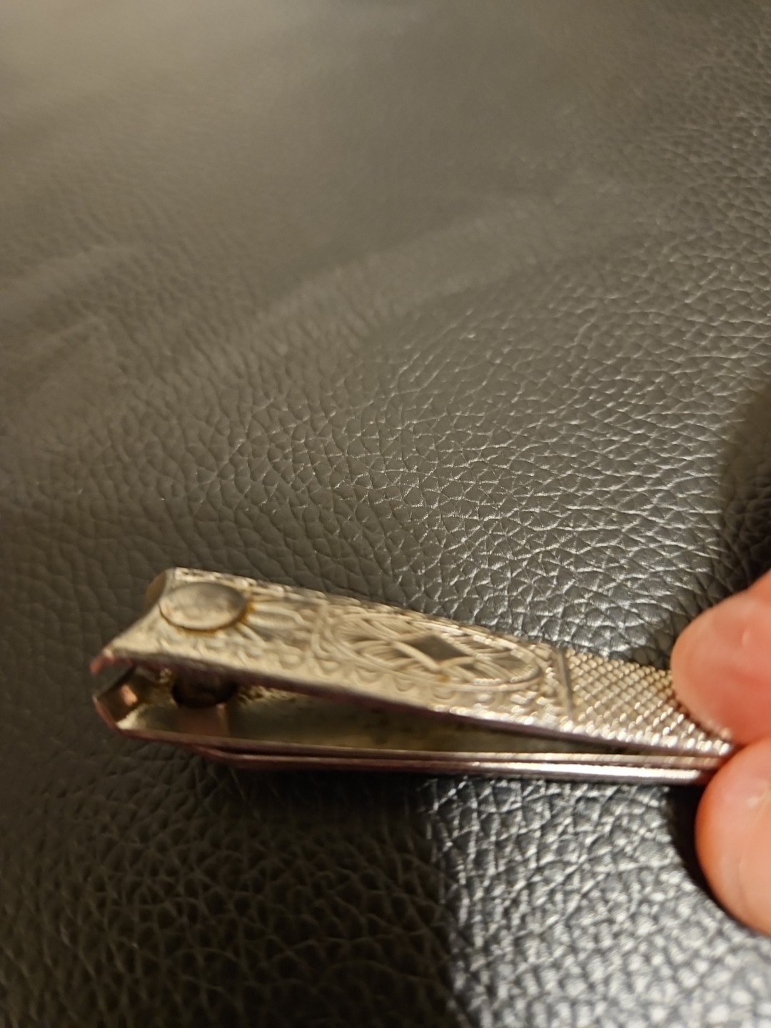 VTG Millers Forge Ornate Etched Nail Clippers 2½” Long With File