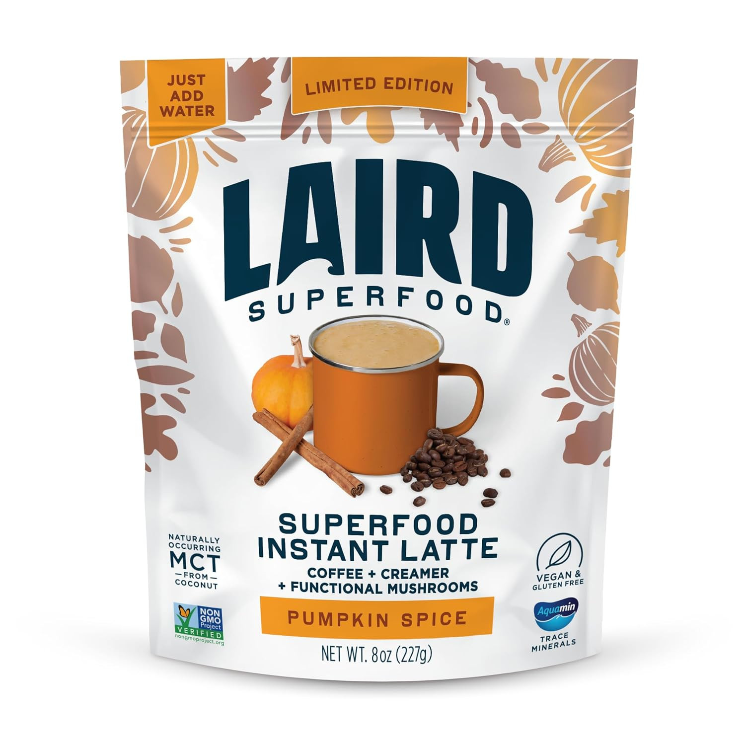 Protein Instant Latte, Sweet & Creamy, Non-Dairy, Superfood Creamer and Coffee,