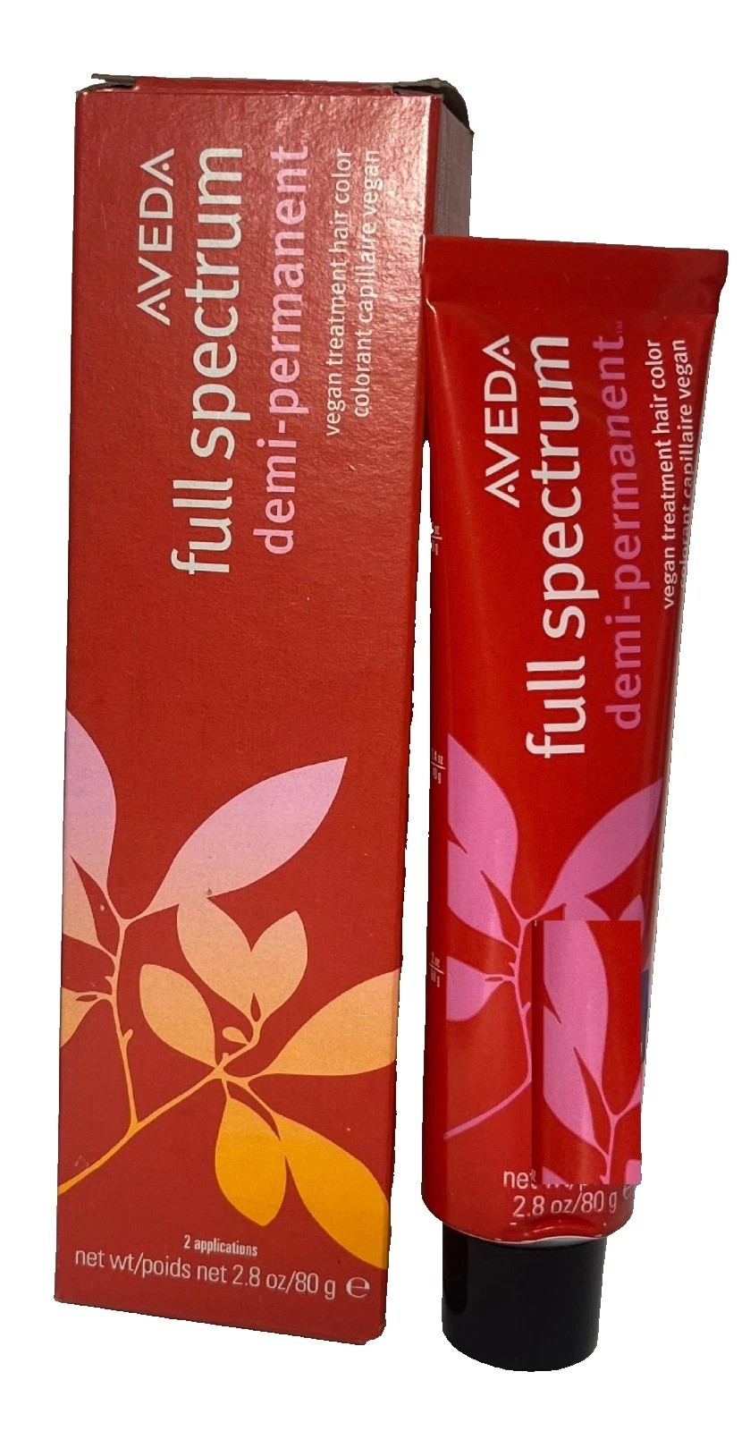 Aveda Full Spectrum DEMI PERMANENT VEGAN Treatment Hair Color 2.8 COMBINE & SAVE
